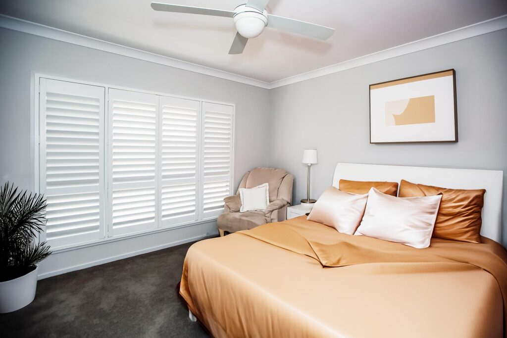 DIY Shutter Master Bedroom - DIY Easyfit Shutters