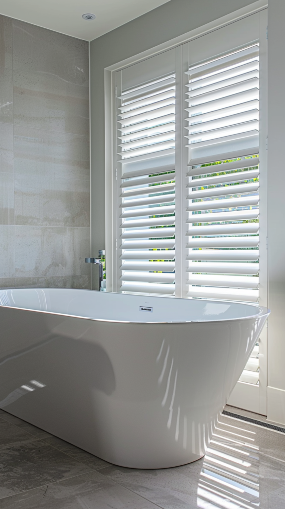 DIY Shutter Bathtub - DIY Easyfit Shutters