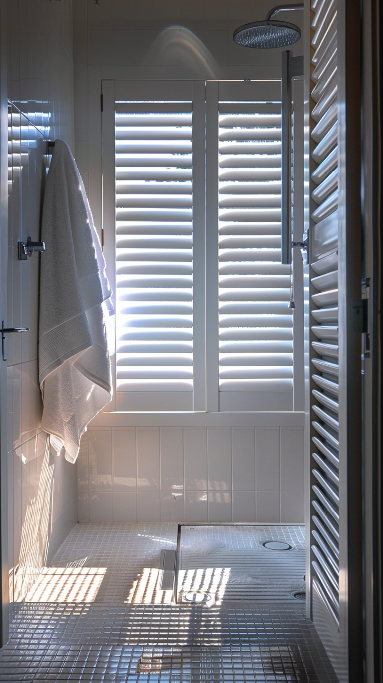 Shower room - DIY Easy Fit Shutters