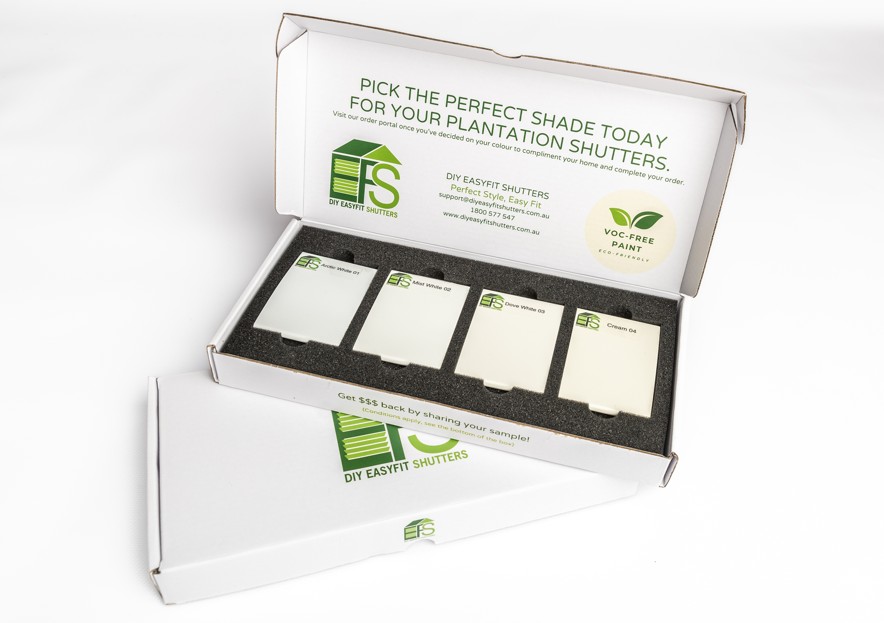 Pick the Perfect Shade - DIY Easy Fit Shutters