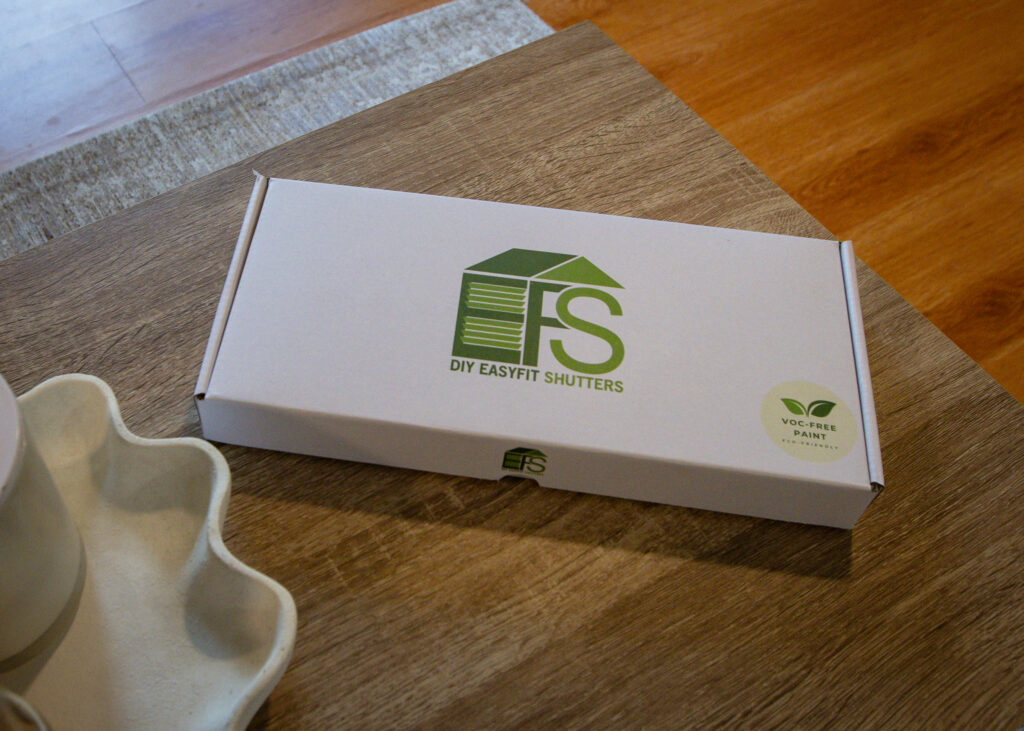 VOC Free Paint - DIY Easy Fit Shutters