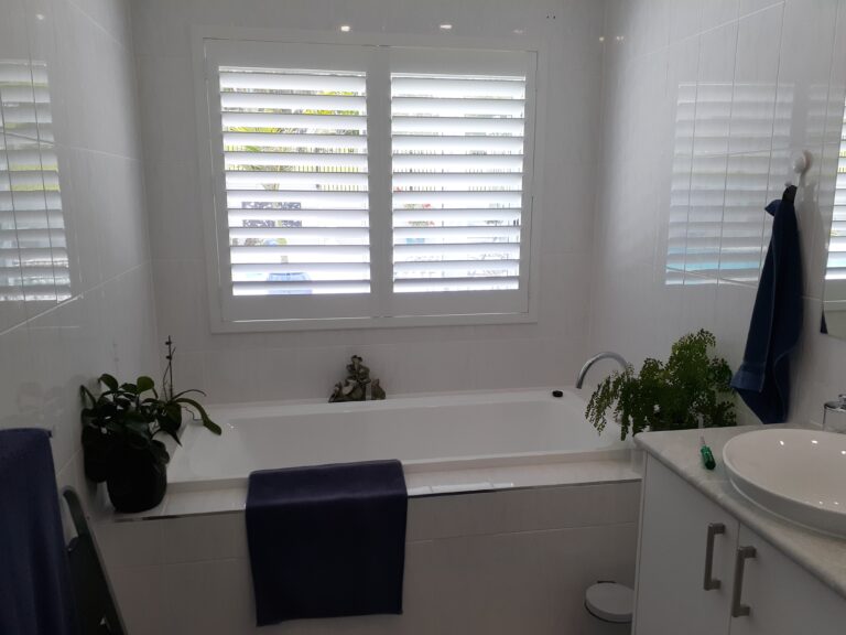 Simple Style Bathroom Shutters - DIY Easy Fit Shutters