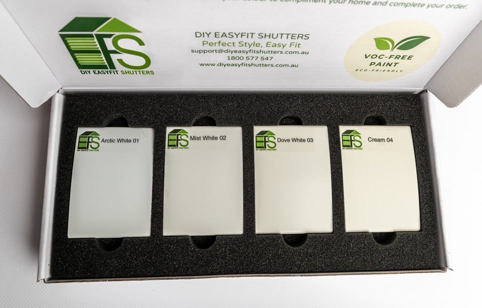 Shutter Colour Samples